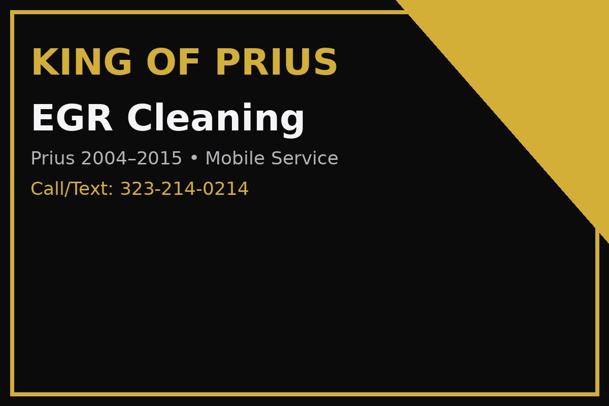 EGR Cleaning (2010–2015)