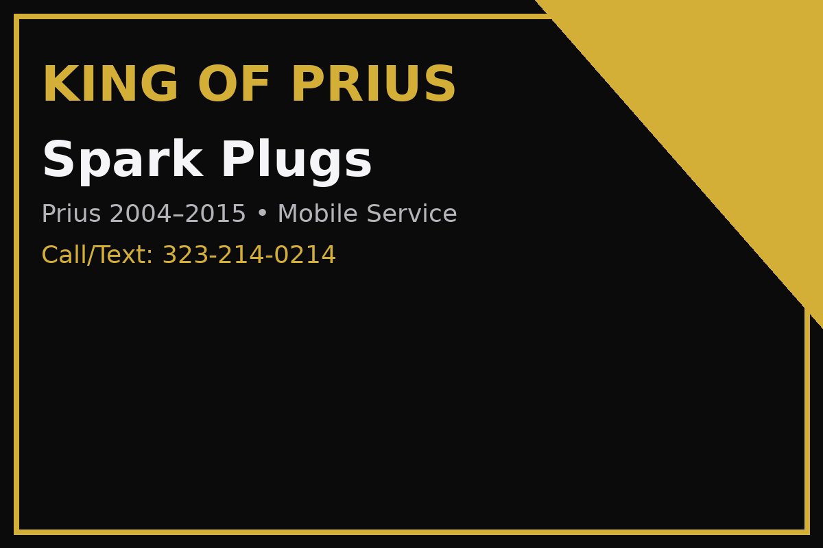 Spark Plugs Replacement